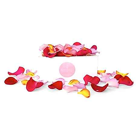 Multicolor Rose Petals Box