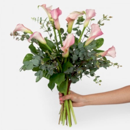 Soft Pink Calla Lily Bouquet