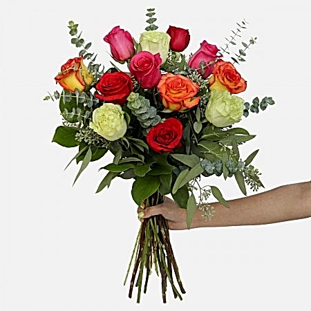 Multicolor Rose Bouquet