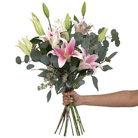 Pink Lily Bouquet 