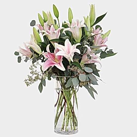 Pink Lilies
