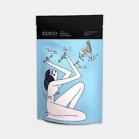 COCO Milk Chocolate Giant Buttons