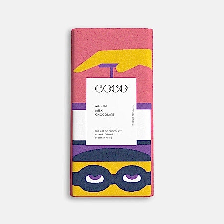 COCO Mocha Milk Chocolate Bar