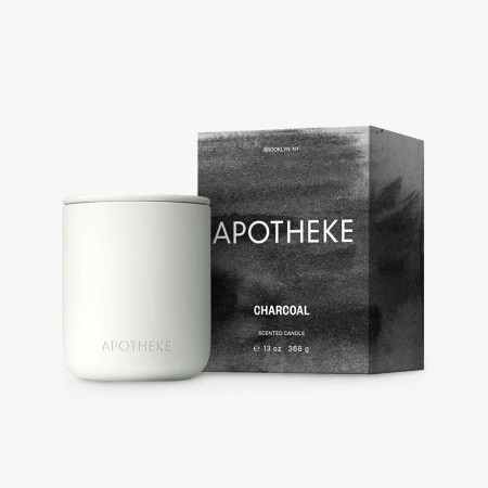 Apotheke Charcoal 2-Wick Ceramic Candle