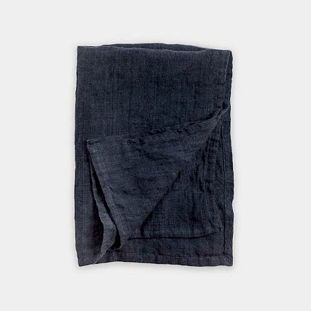 Creative Women Stone Washed Linen Navy Tea Towel