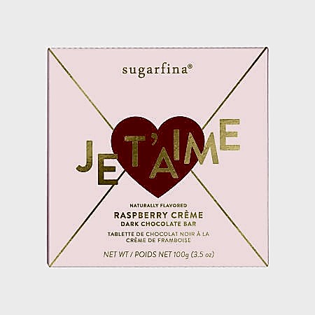 Sugarfina Dark Chocolate Raspberry Creme Bar