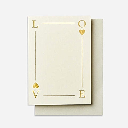 Love Playing Card