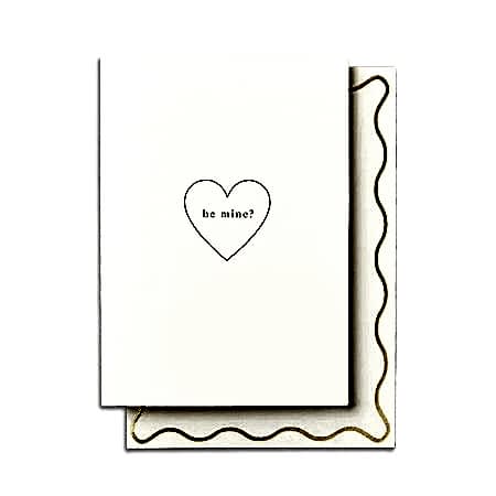 Be Mine Card