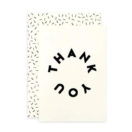 Thank You Circle Greeting Card