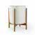 The Fourteen w/ Stand - White / Teak