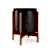The Fourteen w/ Stand - Black / Teak