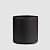 10'' Black Cylinder
