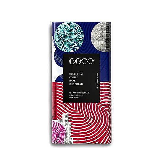 COCO Cold Brew Coffee Dark Chocolate Bar COCO Chocolatier