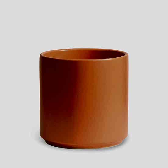 7'' Peach Cylinder Pottery