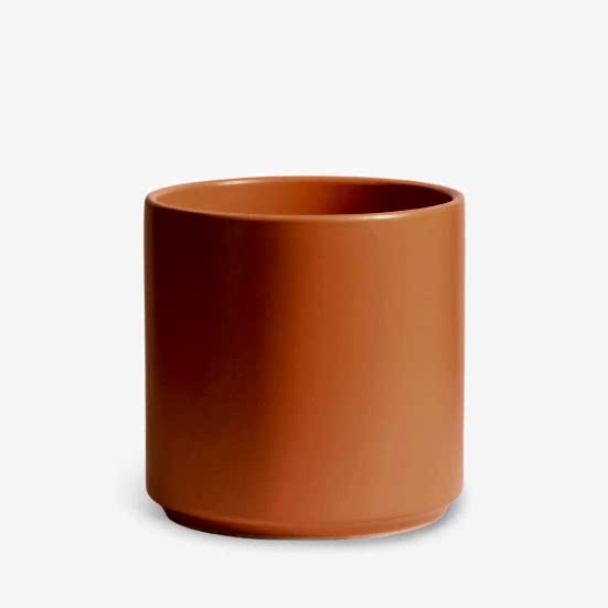 12'' Peach Cylinder Pottery