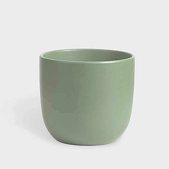 12'' Green Egg Pottery
