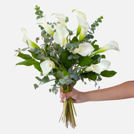 White Calla Lily Bouquet Calla Lilies