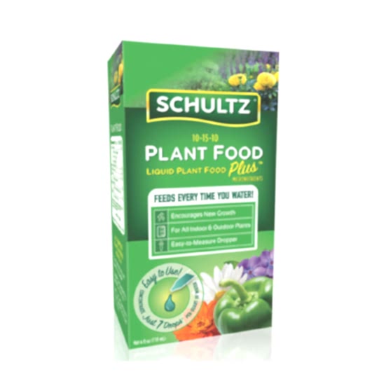 Schultz All Purpose Liquid Plant Food Plus - 4 oz. Soil & Chemicals