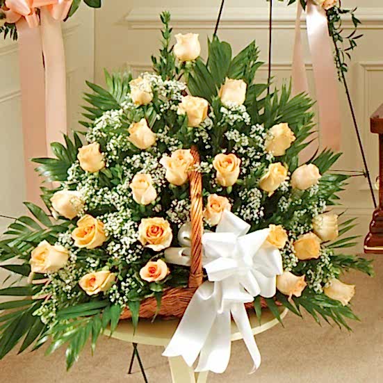 Sincerest Sympathy Fireside Basket Sympathy