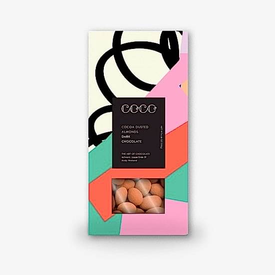 COCO Cocoa Dusted Almonds - Dark COCO Chocolatier