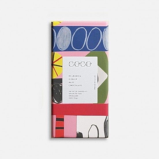 COCO Rhubarb & Ginger Milk Bar COCO Chocolatier