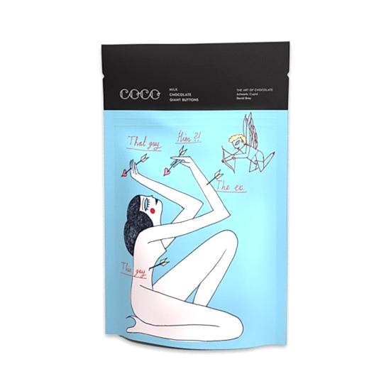 COCO Milk Chocolate Giant Buttons COCO Chocolatier