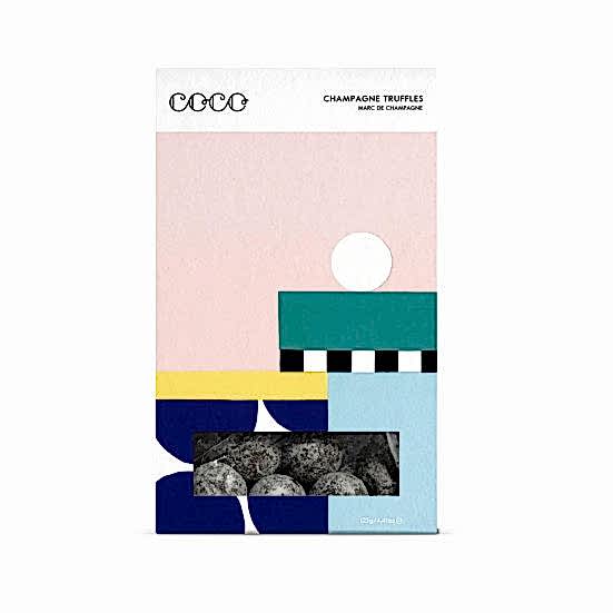 COCO Marc de Champagne Truffles COCO Chocolatier
