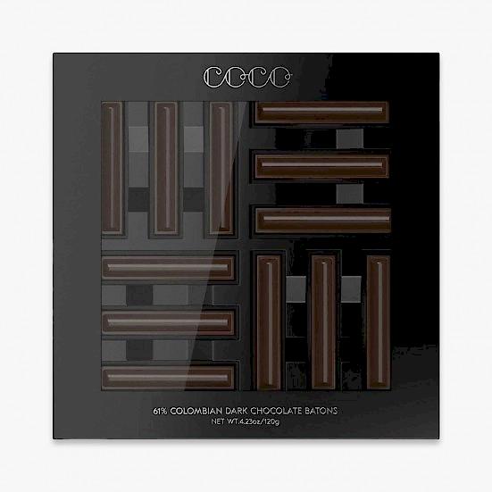 COCO Colombian Dark Chocolate Batons COCO Chocolatier