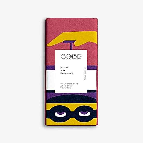 COCO Mocha Milk Chocolate Bar COCO Chocolatier