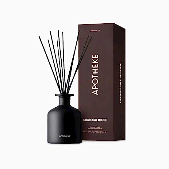 Apotheke Charcoal Rouge Reed Diffuser Diffusers + Sprays