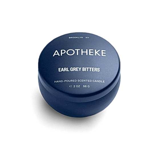 Apotheke Earl Grey Bitters Mini Candle Tin Home & Lifestyle