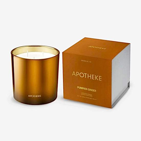 Apotheke Pumpkin Ginger 3-Wick Candle Home & Lifestyle