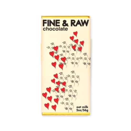 Fine & Raw Oat Milk Chocolate Bar Anniversary