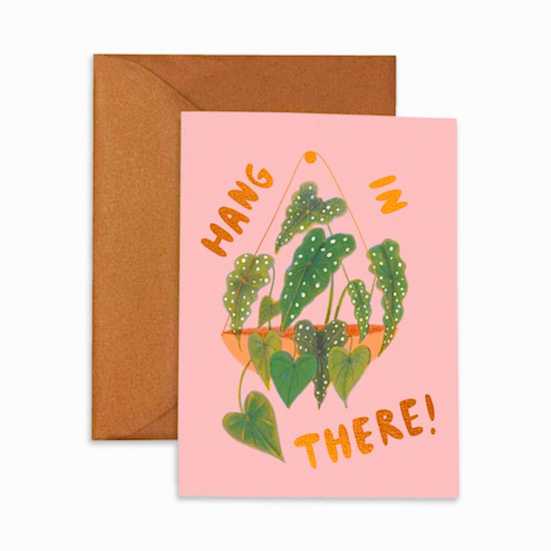 Begonia Maculata Sympathy Card Sympathy
