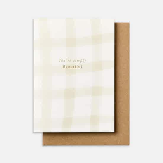 Simply Beautiful Card Katie Leamon