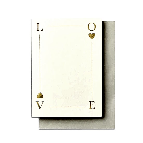 Love Playing Card Katie Leamon