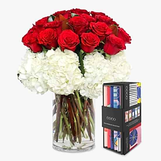 You Are Amazing! + COCO Five Bar Milk Collection Hydrangeas