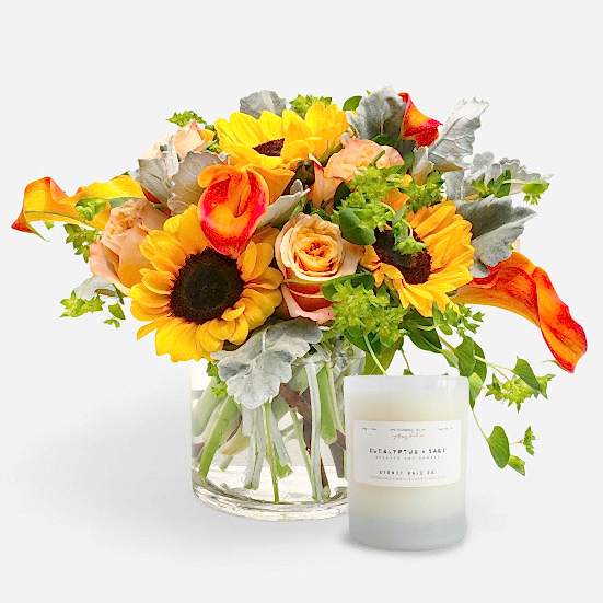Fire Island + Sydney Hale Candle  Sunflowers