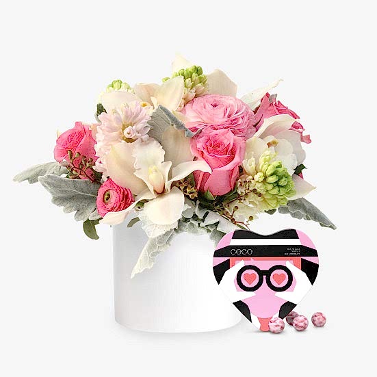 Smitten + COCO Truffles Heart Tin Love & Romance