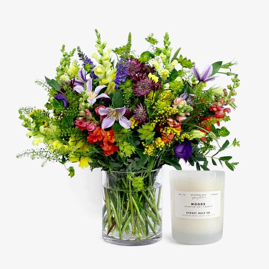 Untamed + Sydney Hale Candle Lisianthus