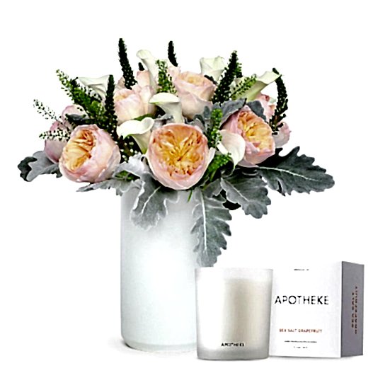 Alodia + Apotheke Candle Housewarming