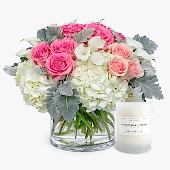 Flamingos & Doves + Sydney Hale Candle Hydrangeas