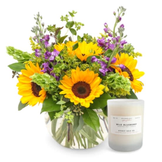 Sag Harbor + Sydney Hale Candle  Sunflowers
