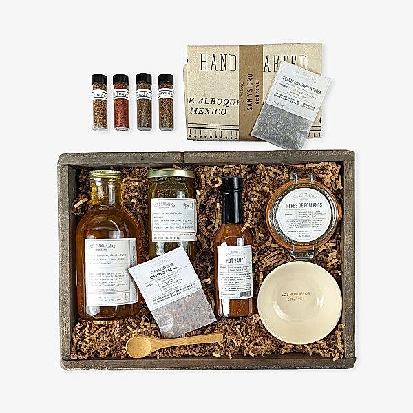 Los Poblanos Signature Farm Foods Crate
 - buymebess.com