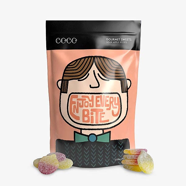 COCO Sour Apple Sweets - buymebess.com