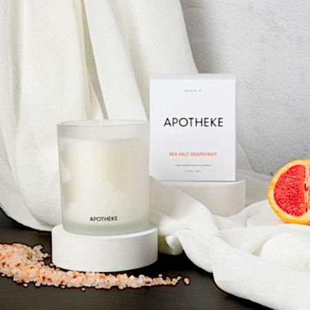 Apotheke Sea Salt Grapefruit Candle