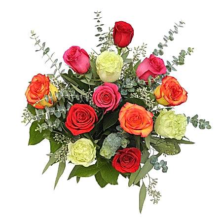 Multicolor Roses + Wild One Fruit Salad Mix