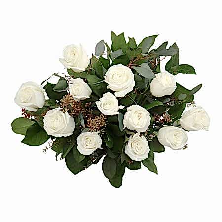 White Rose Bouquet 