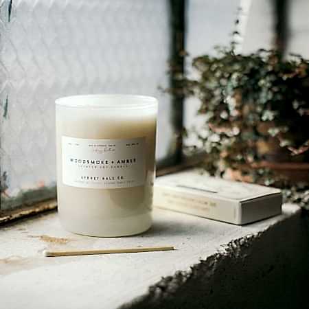 Sydney Hale Co. Woodsmoke + Amber Candle