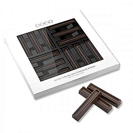 COCO Salted Caramel Milk Chocolate Batons